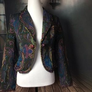 The Limited Single Breasted Wool Blend Blazer Sz 8